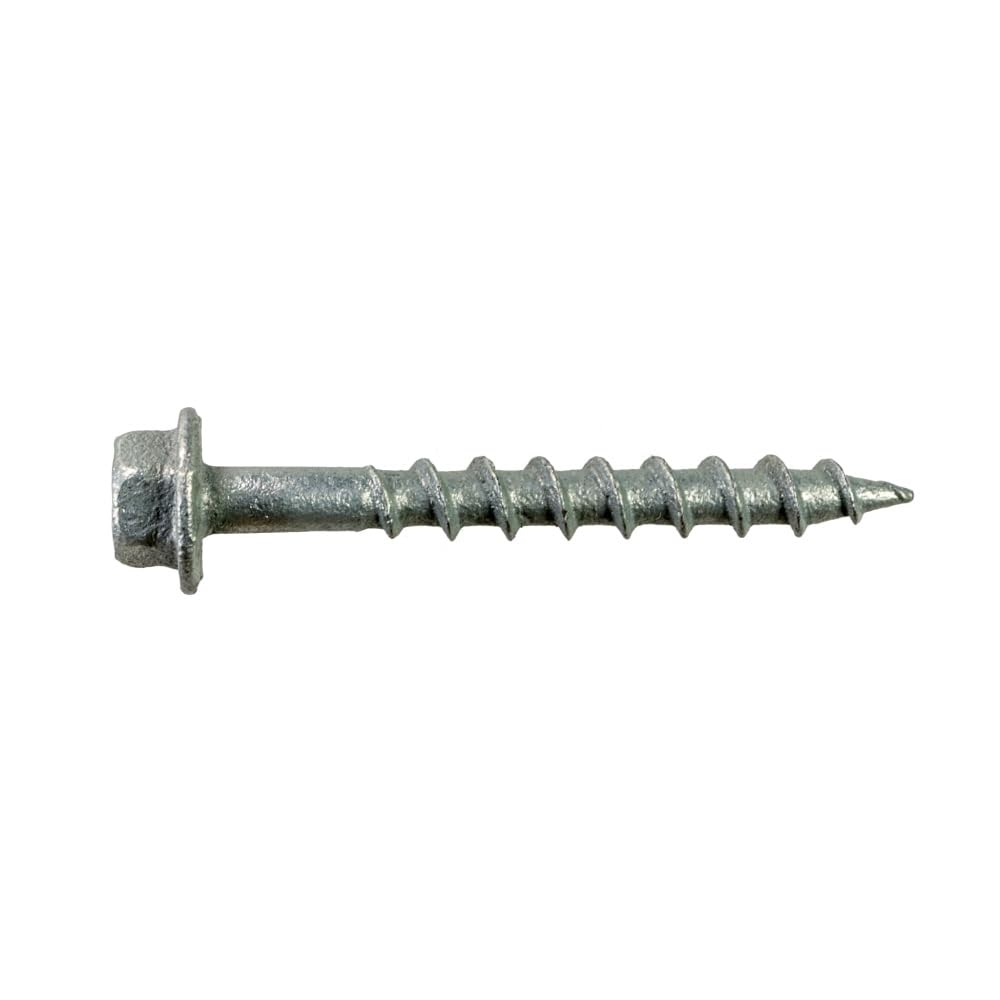 Simpson Strong-Tie SD9112R100 Strong-Drive SD Connector Screw #9 x 1-1/2 in. 1/4-Hex Drive, Mech. Galv. (100-Qty)