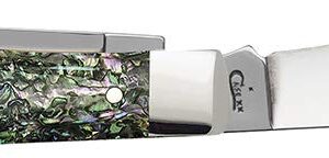 Case WR XX Pocket Knife Abalone Trapper Item #12000 - (8254 SS) - Length Closed: 4 1/8 Inches