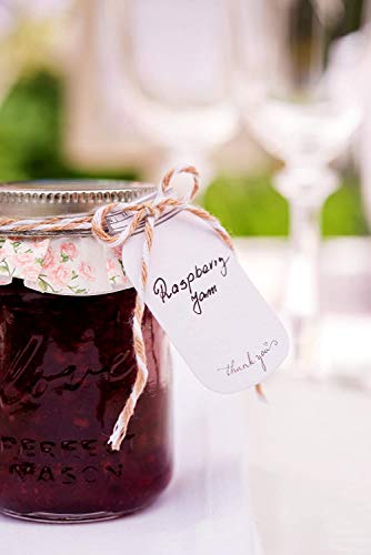 WEDDINGSTAR Mini Love Mason Jar with Lid - 6 Pack