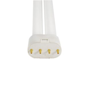 Sunlite FT18DL/841 Compact Fluorescent 18W Twin Tube Light Bulbs, 4100K Cool White Light, 2G11 Base