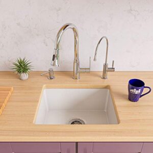 ALFI brand AB2017 Kitchen Sink, White