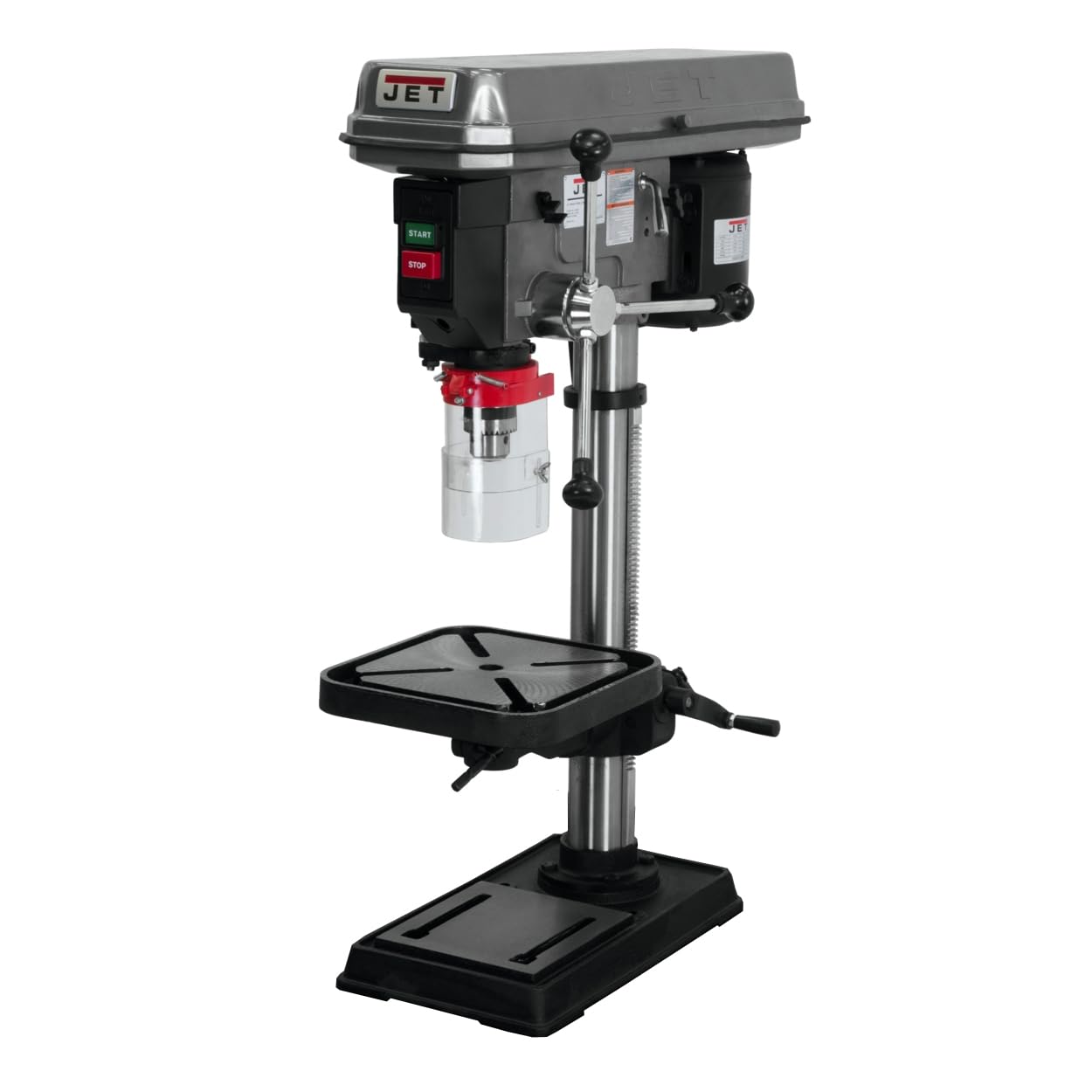 JET 15-Inch Step Pulley Benchtop Drill Press, 3/4 HP, 115/230V 1Ph (Model J-2530)