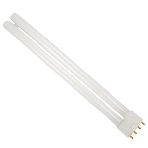 sunlite ft18dl/841 compact fluorescent 18w twin tube light bulbs, 4100k cool white light, 2g11 base