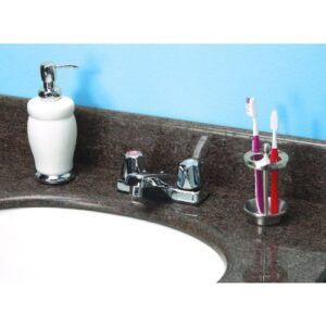 GLOBE UNION F40K1000CP-JPA3 2 Metal Round Handle Bathroom Lavatory Faucet