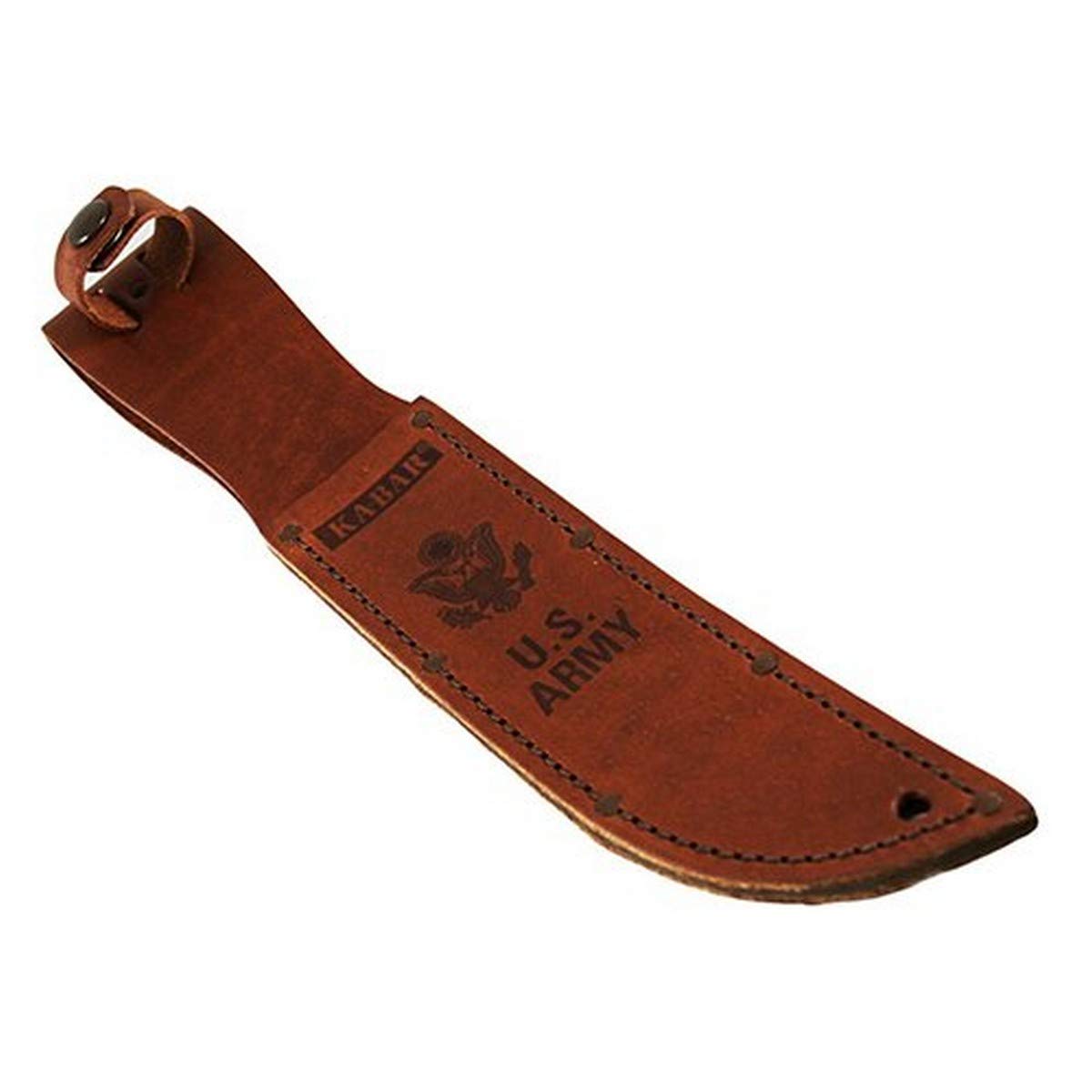 Ka-Bar Army Leather Sheath, 7-Inch, Brown