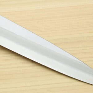 Yoshihiro Shiroko High Carbon Steel Kasumi Yanagi Magnolia Handle Sushi Sashimi Chef Knife (9.5" (240mm))