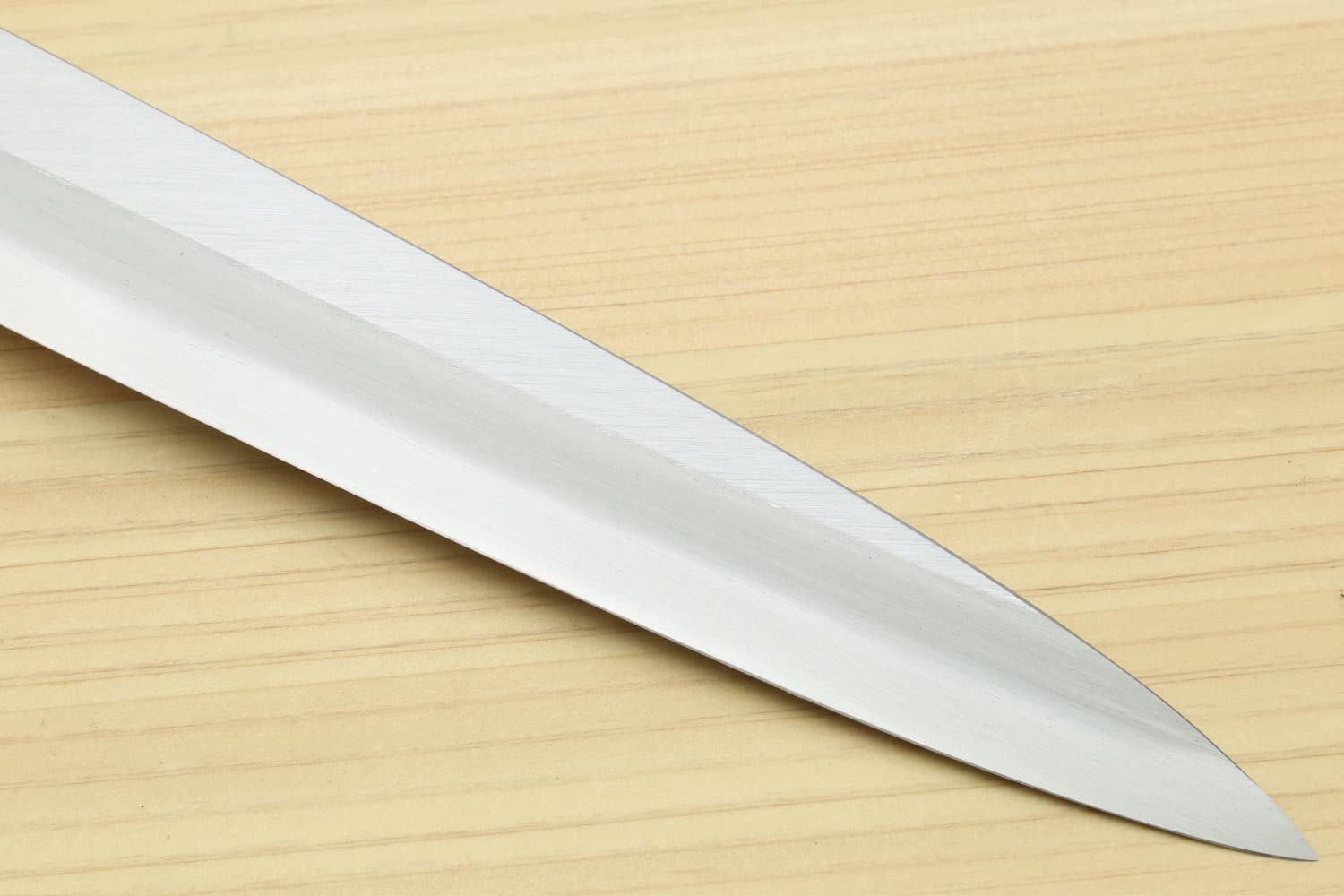 Yoshihiro Shiroko High Carbon Steel Kasumi Yanagi Magnolia Handle Sushi Sashimi Chef Knife (9.5" (240mm))