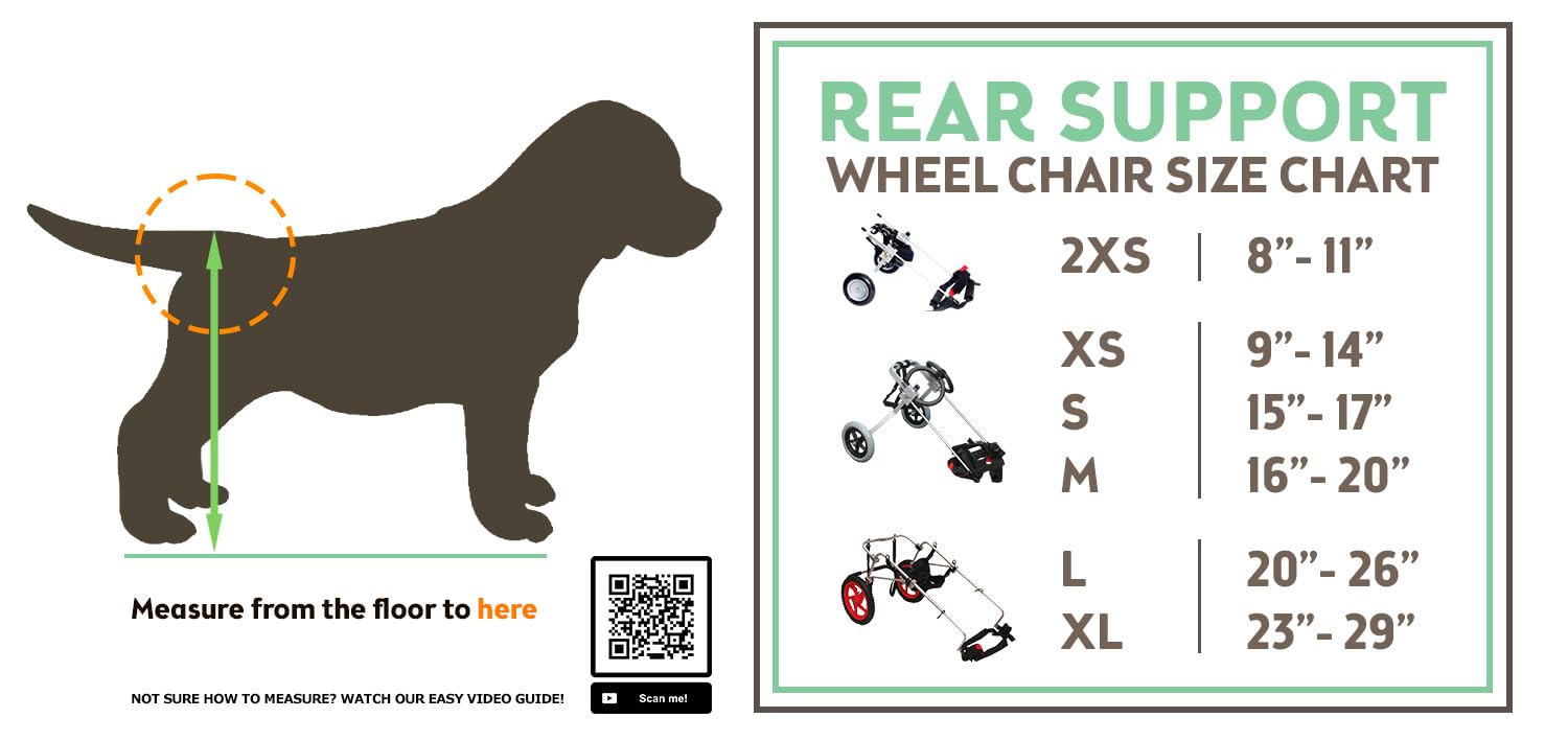 Best Friend Mobility Dog Wheelchair - Large