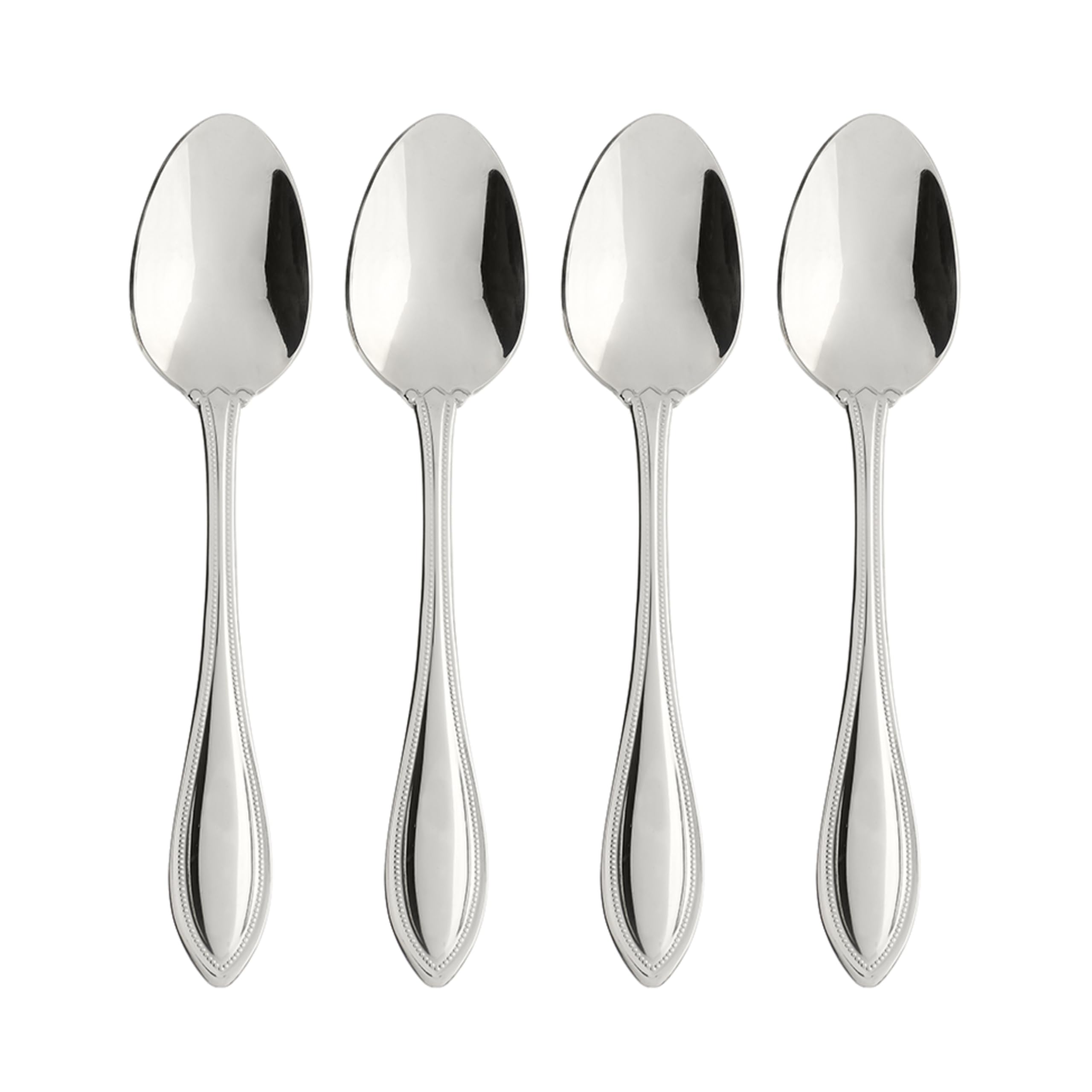 Oneida American Harmony Everyday Flatware Teaspoons, Set of 4