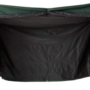 Bosmere Weatherproof Swing Seat Cover, 96" x 57" x 67", Green