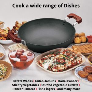 Futura Hard Anodised Deep-Fry Pan, 7.5L, Gray