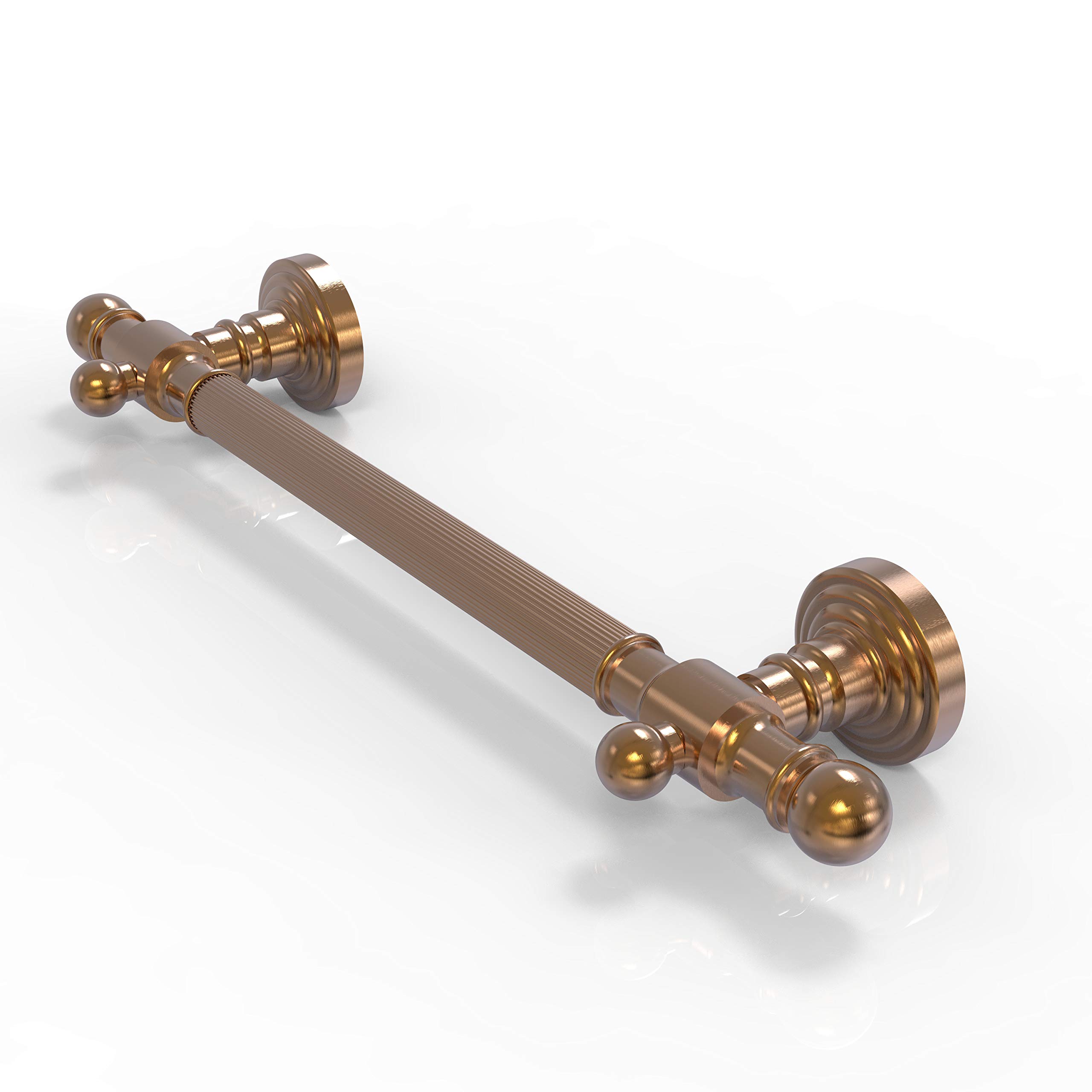 Allied Brass WP-GRR-32 32 inch Reeded Grab Bar, Brushed Bronze