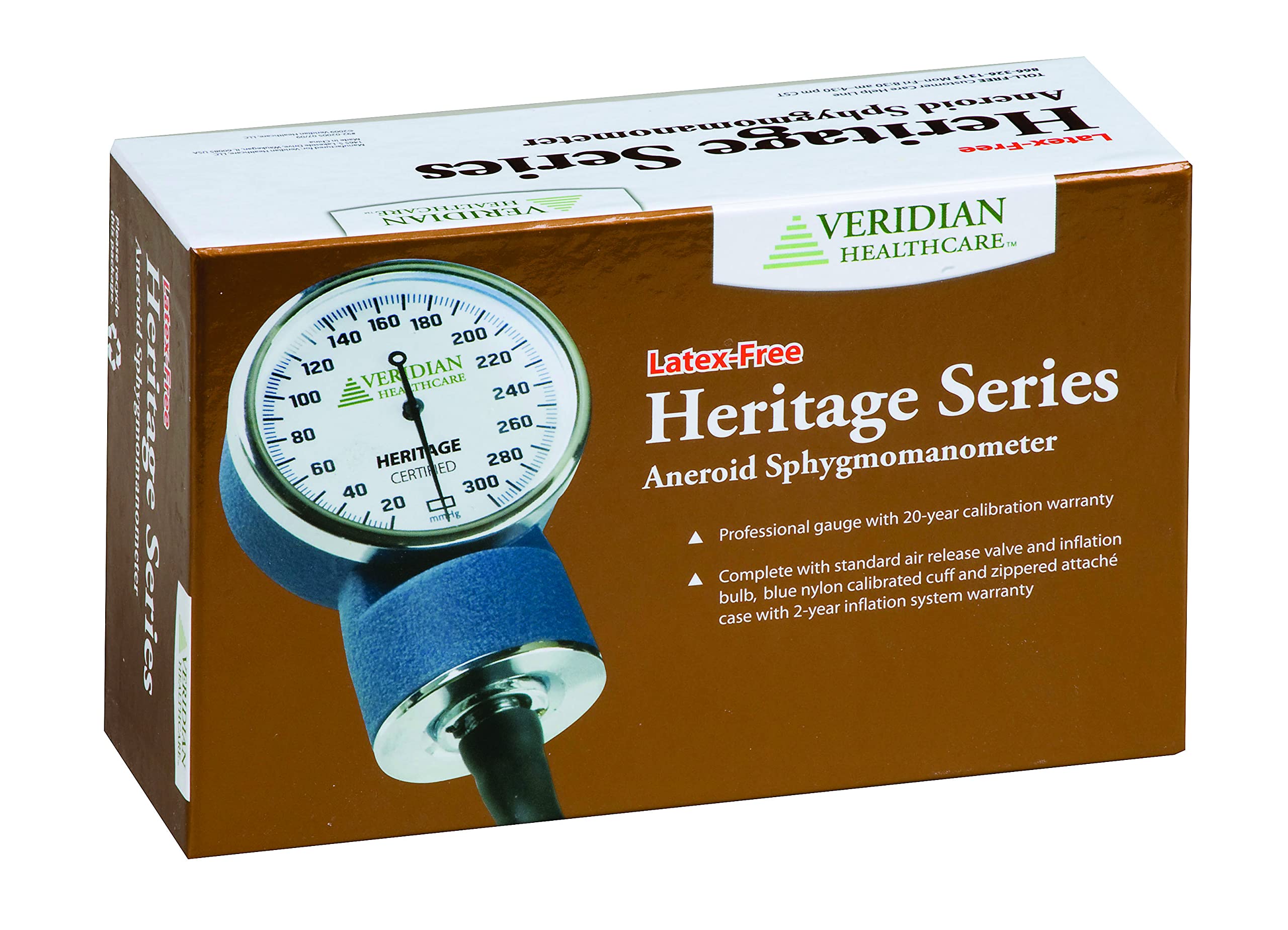 Heritage Latex-Free Aneroid Sphygmomanometer, Child