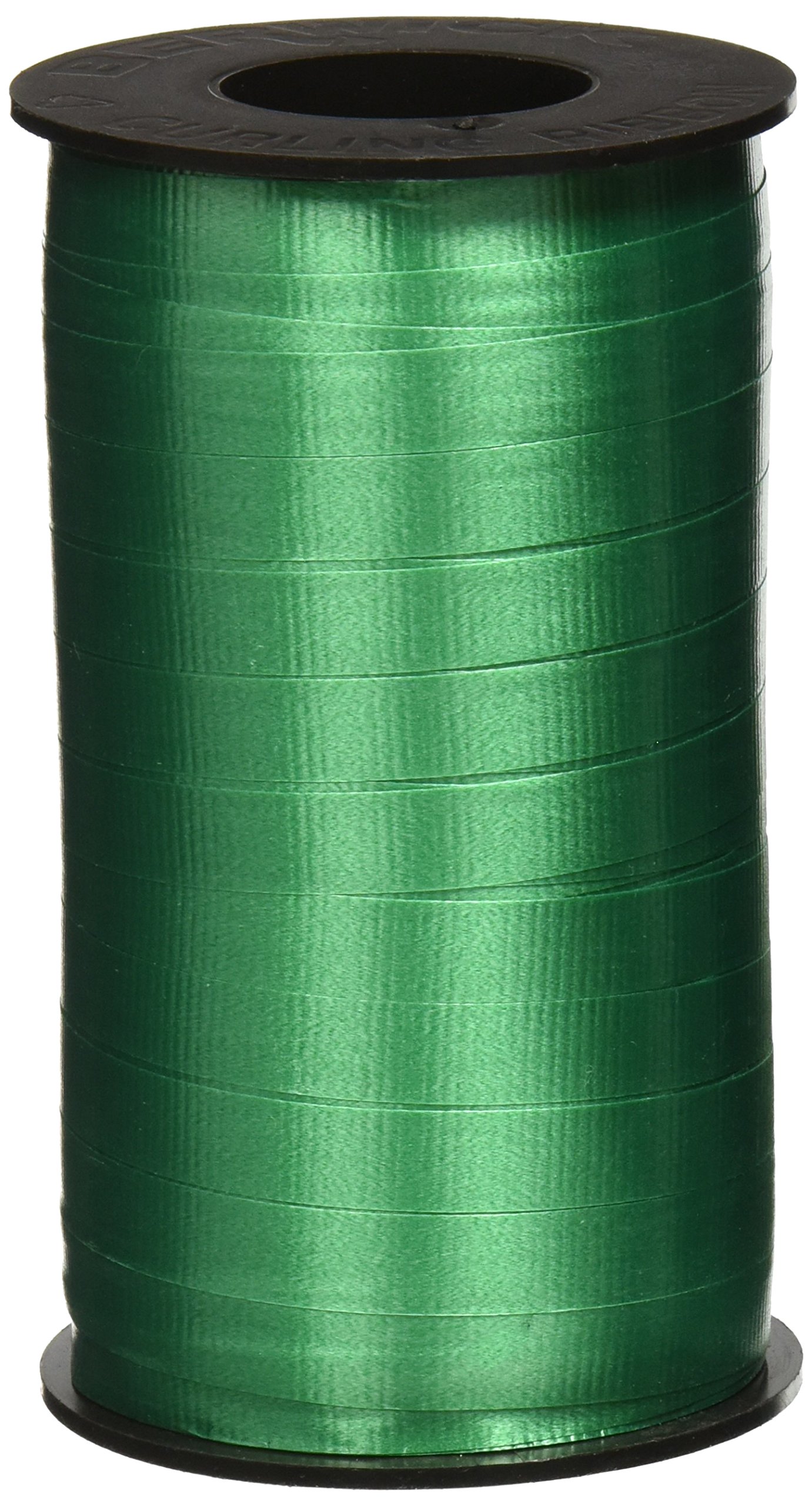 Berwick 3/8-Inch Wide by 250 Yard Spool Super Curl Crimped Splendorette Curling Ribbon, Emerald