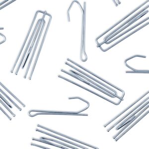 Dritz Home 44324 Long Neck Pleater Drapery Hooks (14-Piece) , Silver