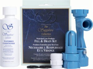 blue magic waterbed fill & drain kit with 4 fl oz conditioner