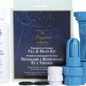 Blue Magic Waterbed Fill & Drain Kit with 4 fl oz Conditioner