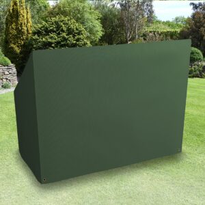 Bosmere Weatherproof Swing Seat Cover, 96" x 57" x 67", Green