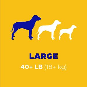 PEDIGREE DENTASTIX Large Dog Dental Treats Original Flavor Dental Bones, 1.72 lb. Pack (32 Treats)