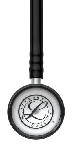 3M Littmann Stethoscope, Classic II Pediatric, Black Tube, Stainless Steel Chestpiece, 28 inch, 2113