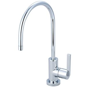 kingston brass ks8191ctl continental single-handle water filtration faucet, polished chrome,5-3/4"