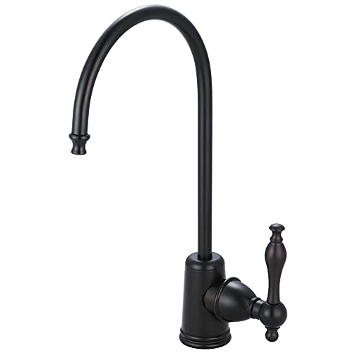 Kingston Brass Gourmetier KS7195NL Naples Single Handle Water Filtration Faucet, Oil Rubbed Bronze