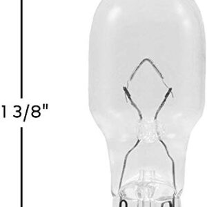 eTopLighting 12-Pack 12V 18W T5 Wedge Base Replacement Bulb, T5, Low Voltage, T5-12V-18W, VPL1141