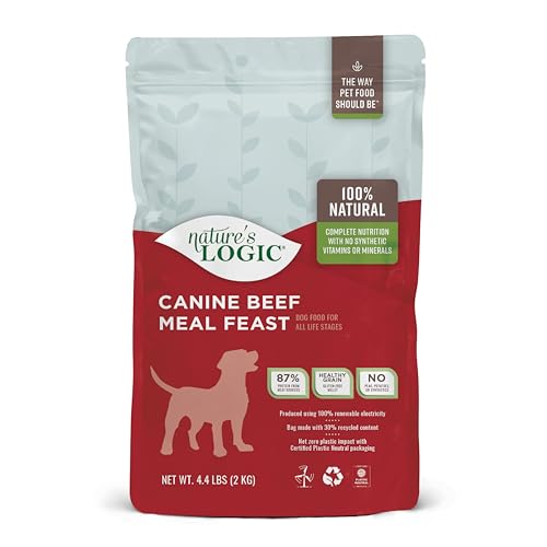 Nature's Logic Canine Beef Meal Feast, 4.4 lbs