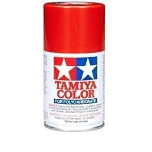 Tamiya Polycarbonate PS-60 Bright Mica Red Spray 100 ml TAM86060 Lacquer Primers & Paints