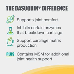 Nutramax Laboratories Dasuquin with MSM Joint Health Supplement for Large Dogs - With Glucosamine, MSM, Chondroitin, ASU, Boswellia Serrata Extract, and Green Tea Extract, 84 Soft Chews