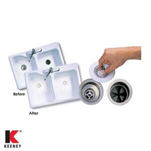 Plumb Pak K5451 Sink Drain Stopper, No Size, Polished Chrome