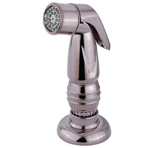 kingston brass gourmetier kbs3578sp kitchen faucet sprayer, brushed nickel