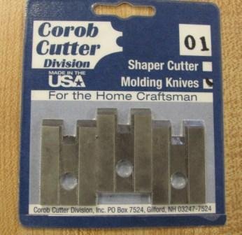 Corob Molding Knife: #1 Tongue