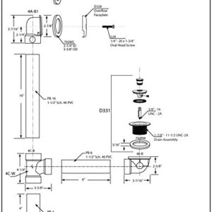 Westbrass Twist & Close Sch. 40 ABS Bath Waste with One-Hole Elbow, Satin Nickel, D49411-07