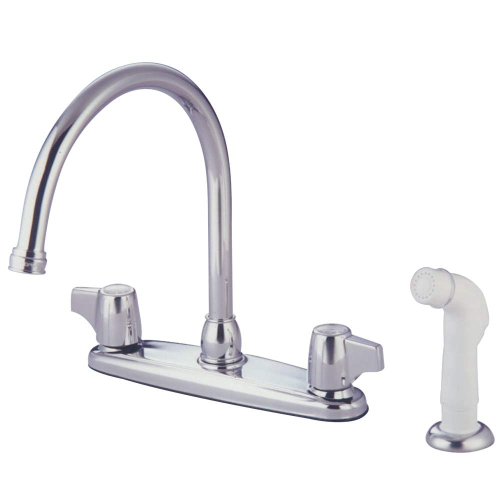 Kingston Brass KB772 8" Centerset Kitchen Faucet, Polished Chrome