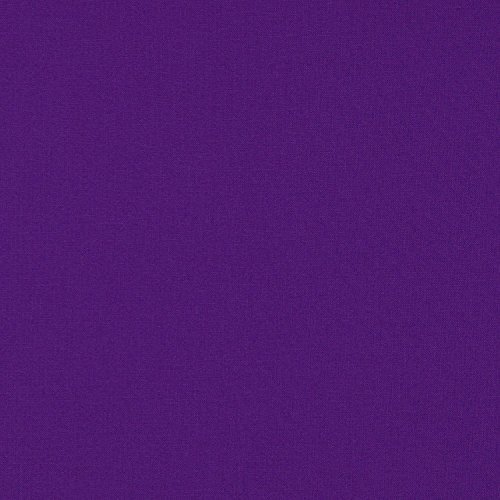 Robert Kaufman Purple Kona Cotton Broadcloth Fabric - by the Yard