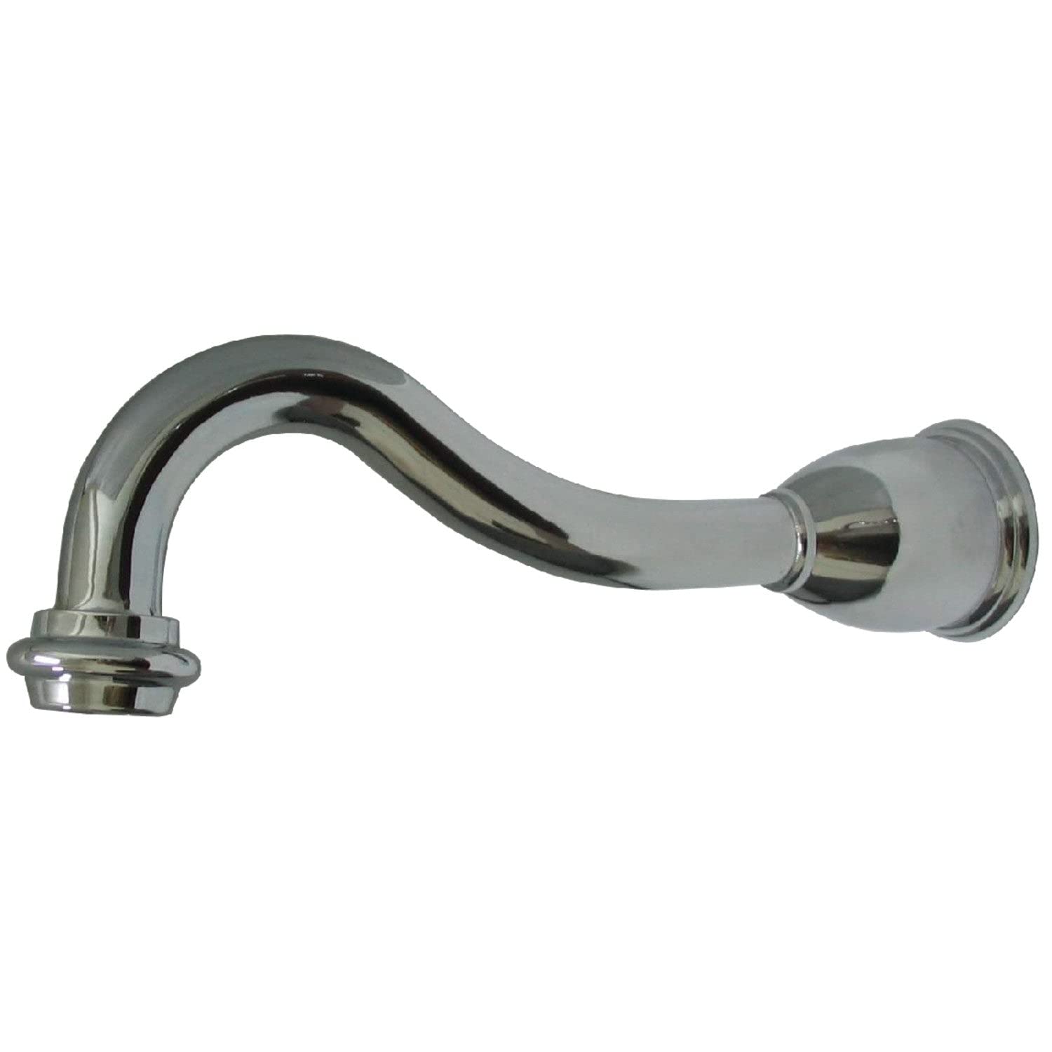 Wall Mount Tub Spout Trim Finish: Chrome