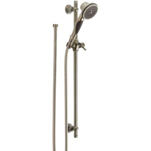 delta faucet 57021-ss slide bar hand shower, stainless