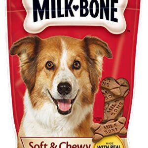 Milk-Bone Soft & Chewy Chicken Recipe Dog Treats, 5.6-Ounce (Pack Of 5)