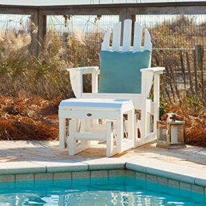 POLYWOOD® Classic Adirondack Glider, Slate Grey