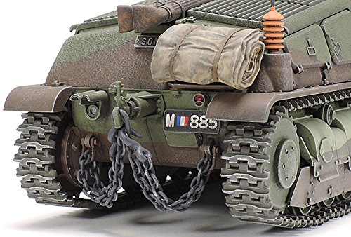 Tamiya 300035344 – 1:35 French SOMUA S35 Medium Tank, Faithful Replica, Plastic, Crafts, Model kit, Assembly, unpainted