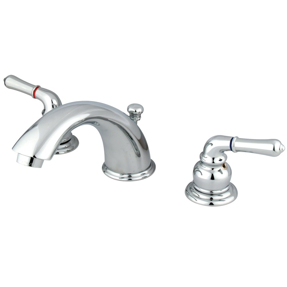 Elements of Design EB961 Widespread Lavatory Faucet, 4-Inch to 8-Inch, Polished Chrome