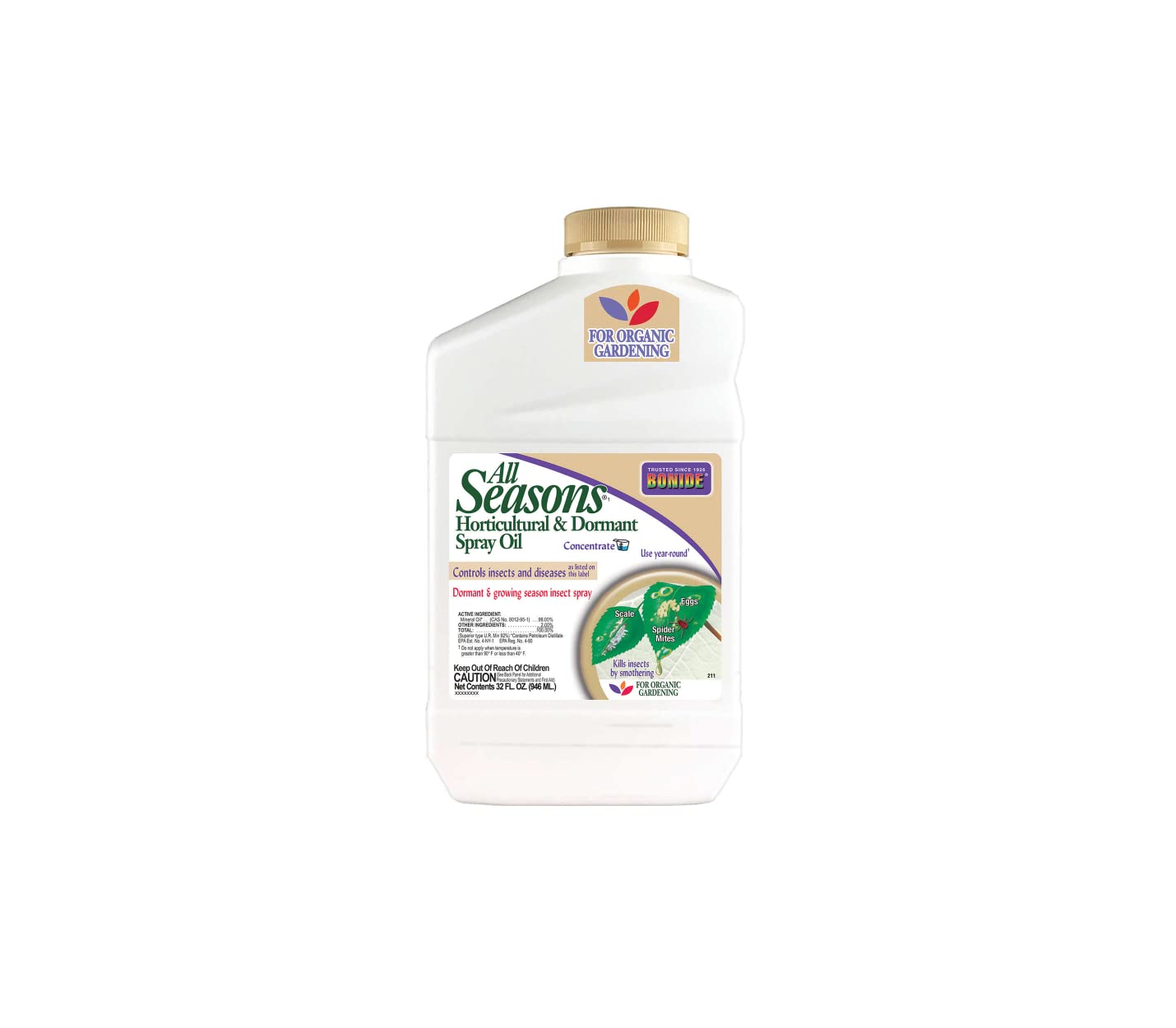 Bonide All seasons Organic Insect Killer 32 oz. (Packaging May Vary)