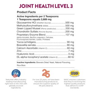 Advanced Care Joint Health Care Soft Chew Supplement for Dogs and Cats, Clinically Tested, Lubricates Joints, Maintains Cartilage, Maintains Joint Flexibility, Made by NaturVet