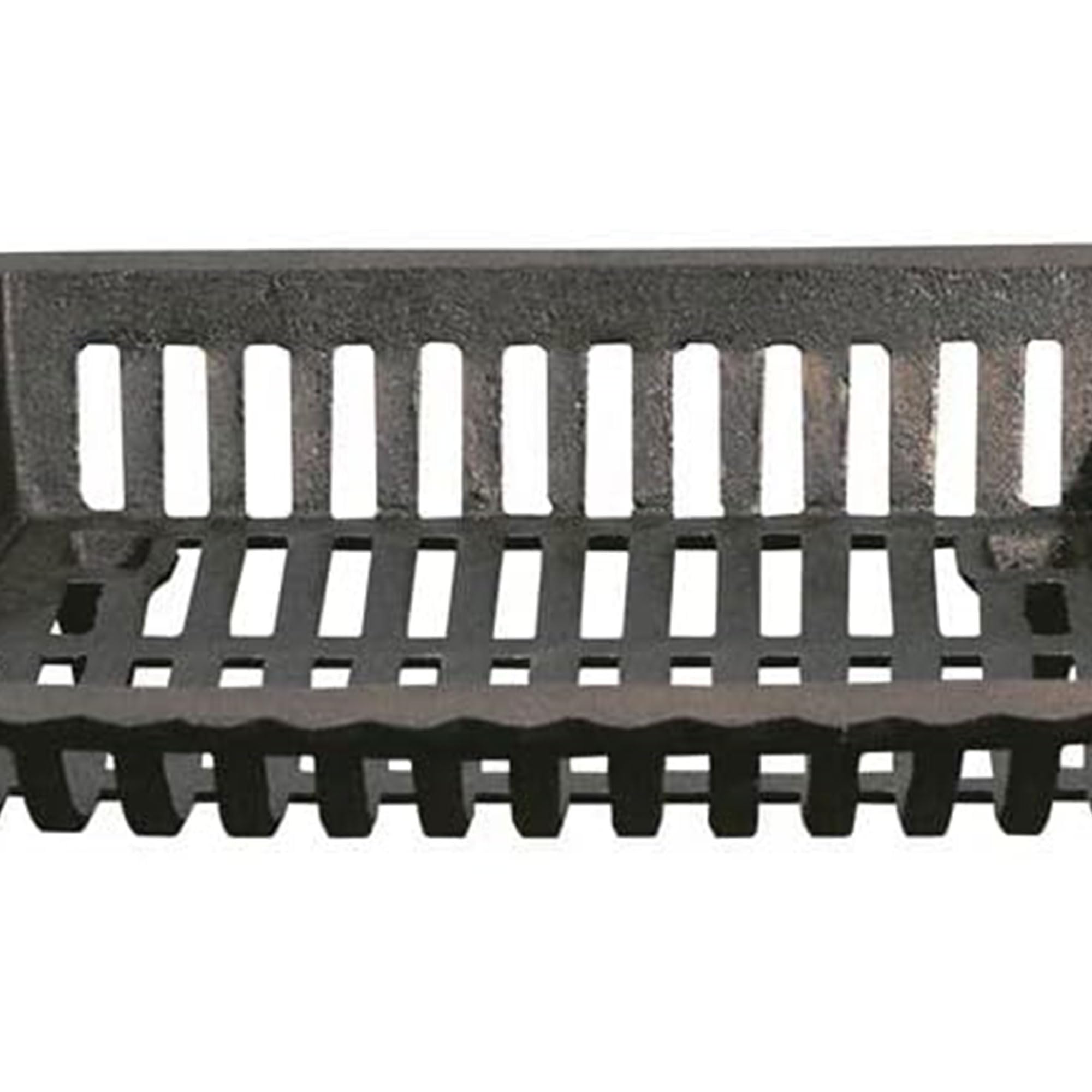 Panacea 18 Inch Cast Iron Fireplace Grate for Fireplace Log Carriers and Holders, Home Improvement, and Hearth Essentials, Black