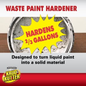 Krud Kutter PH3512 Waste Paint Hardener Crystals, 3.5 oz, Cream