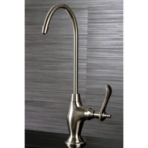 Kingston Brass Gourmetier KS3198TL Templeton Design 1/4 Turn Water Filter Faucet, Brushed Nickel