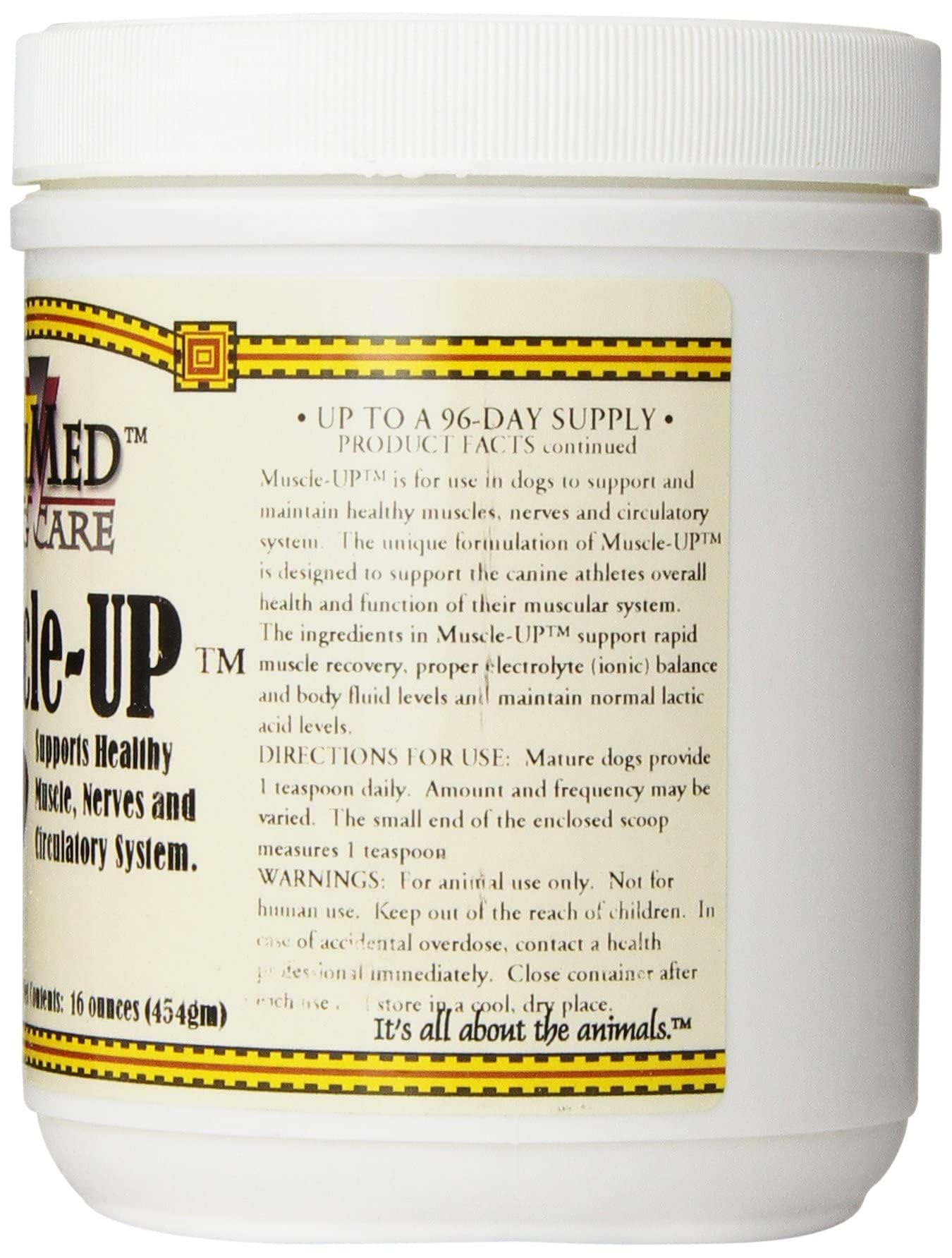 AHC Products Muscle Up Powder for Dogs, 16-Ounce