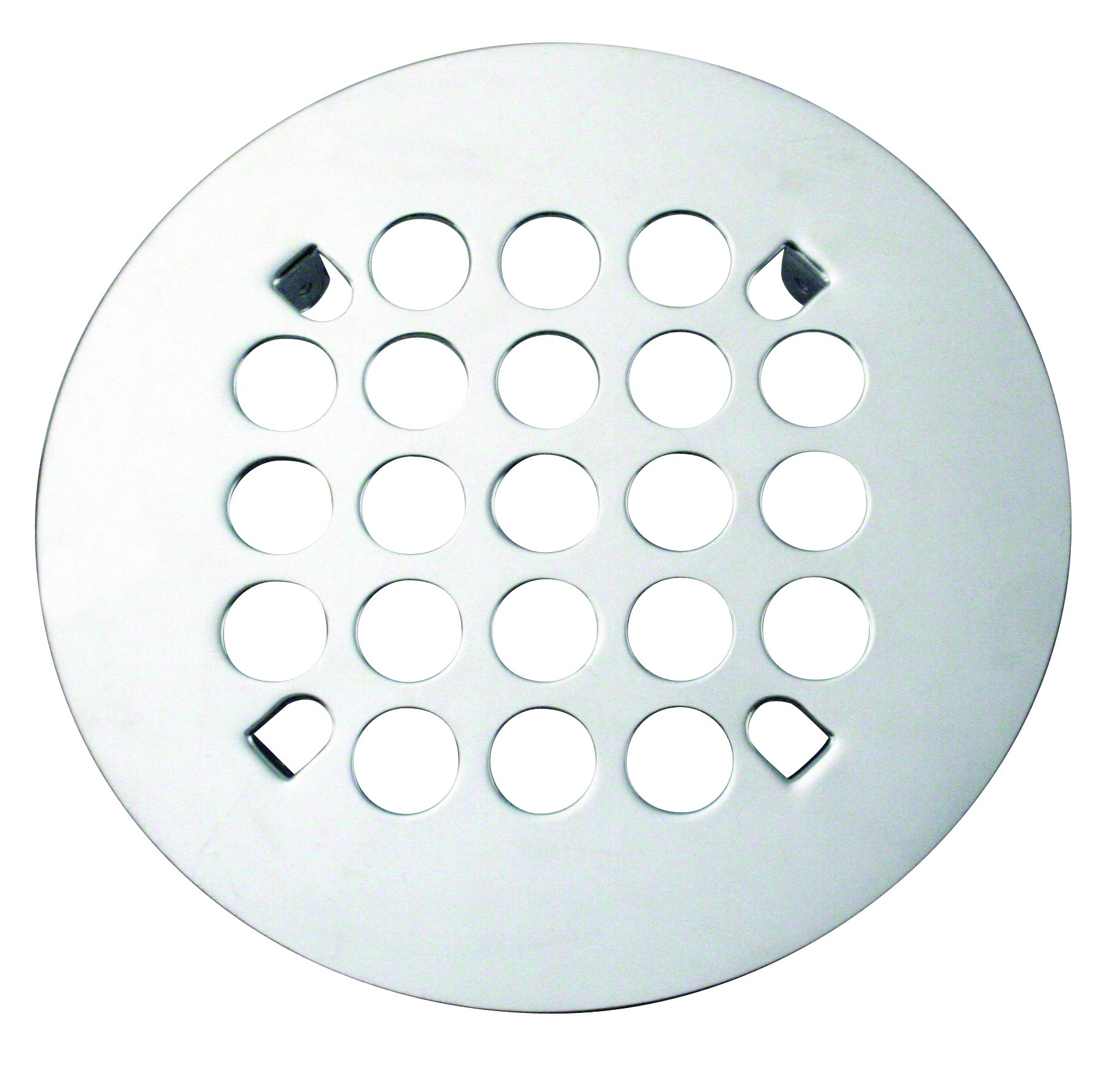 Westbrass Florestone Snap-In Shower Strainer, Polished Chrome, D3191-26