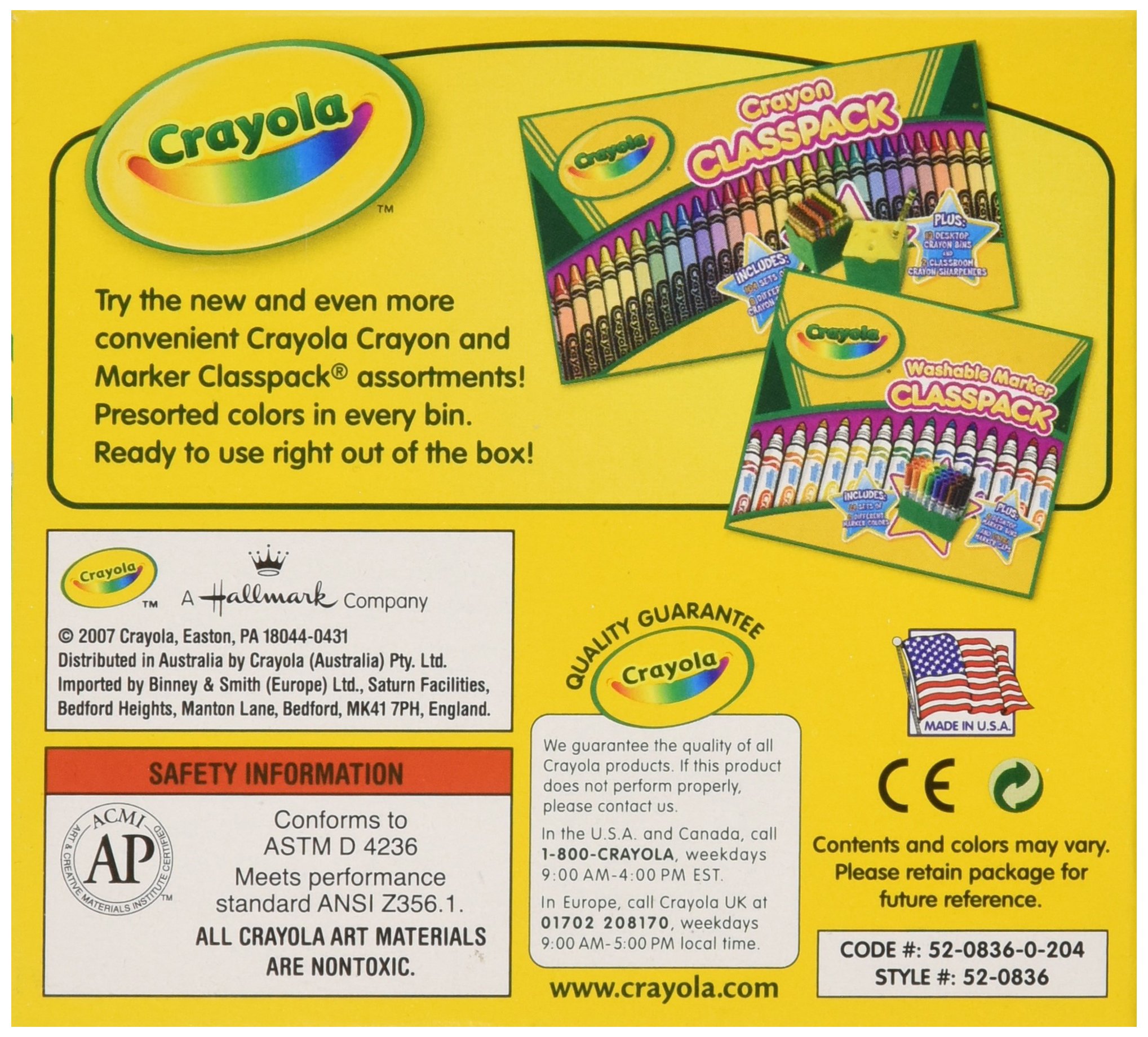 Crayola Crayons, White, Single Color Crayon Refill, 12 Count Bulk Crayons, School Supplies